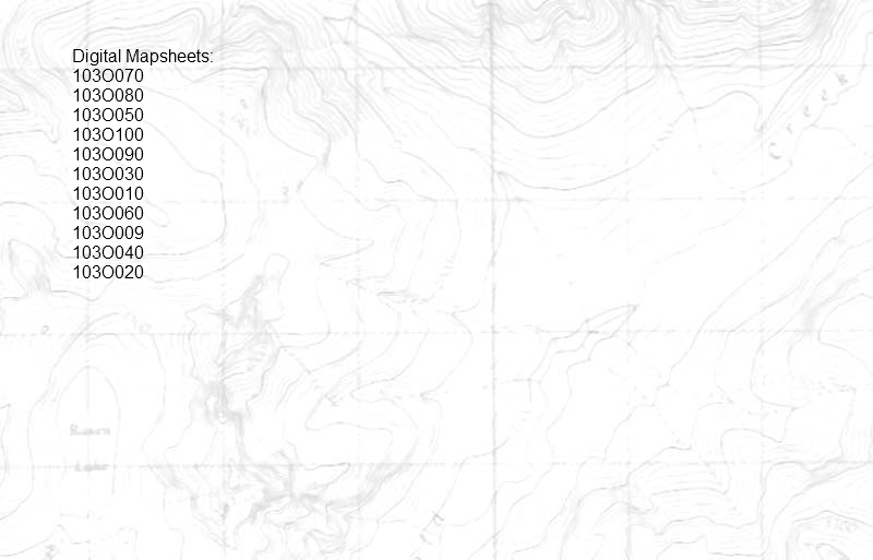 Map Datam Marker SAR Technology - BC Topographic GIS Maps