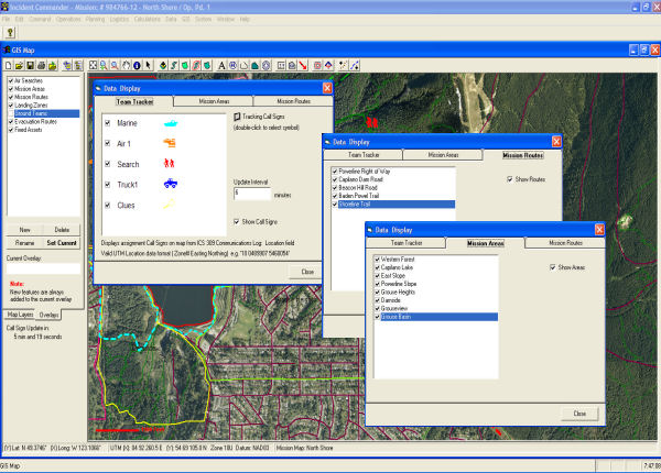 GIS Data Display
