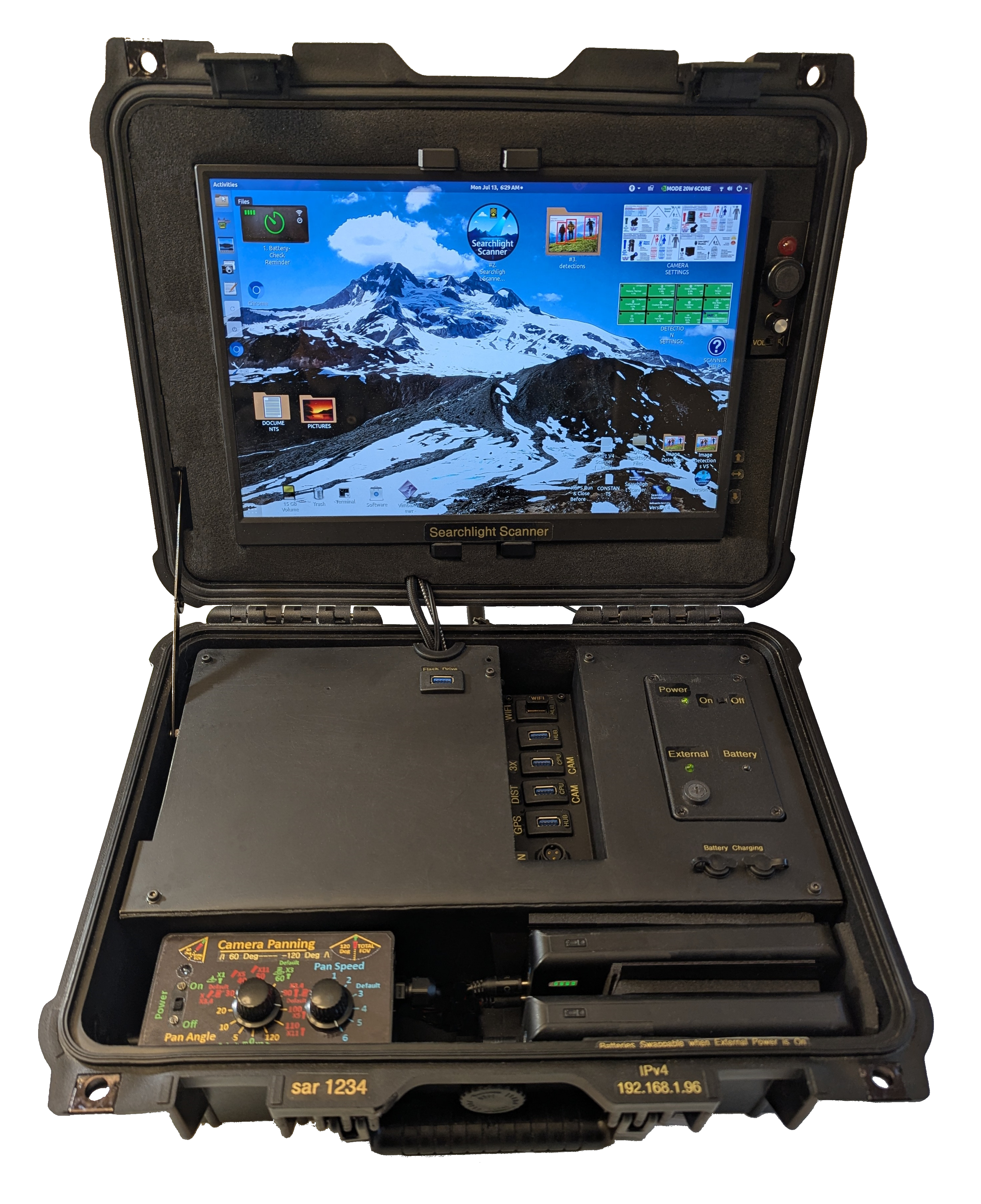 Searchlight Scanner