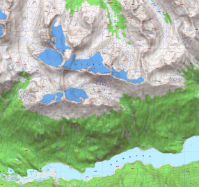 HillshadeTopo Map